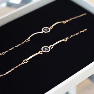 18K Gold Plated Gemini Necklace (New)